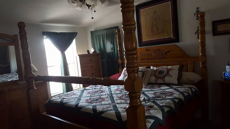 Thank you my darling for indulging my furniture freak to disrupt everything once again. Love my new bedroom!