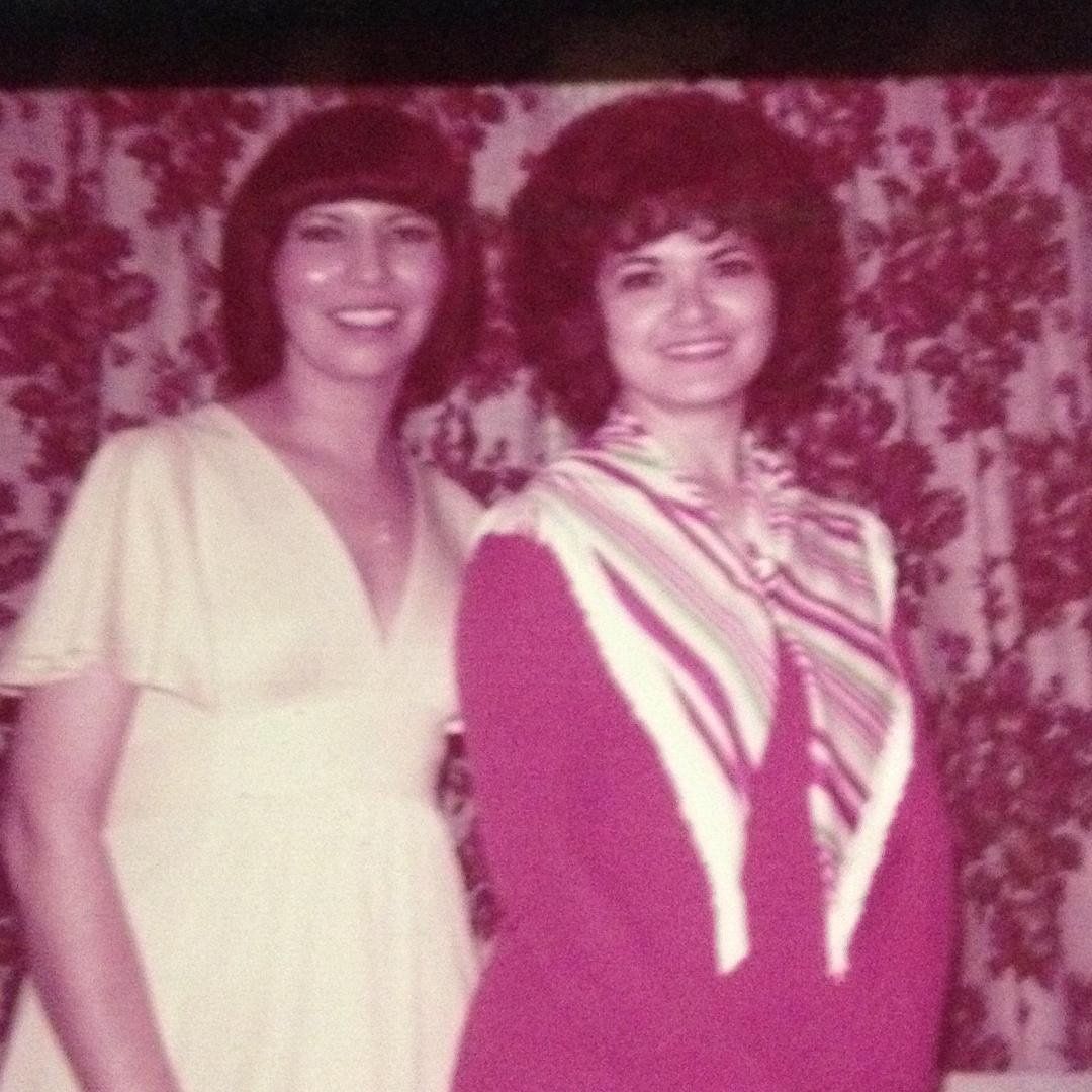And here we are again a few years later. Some big hair I have - lol.