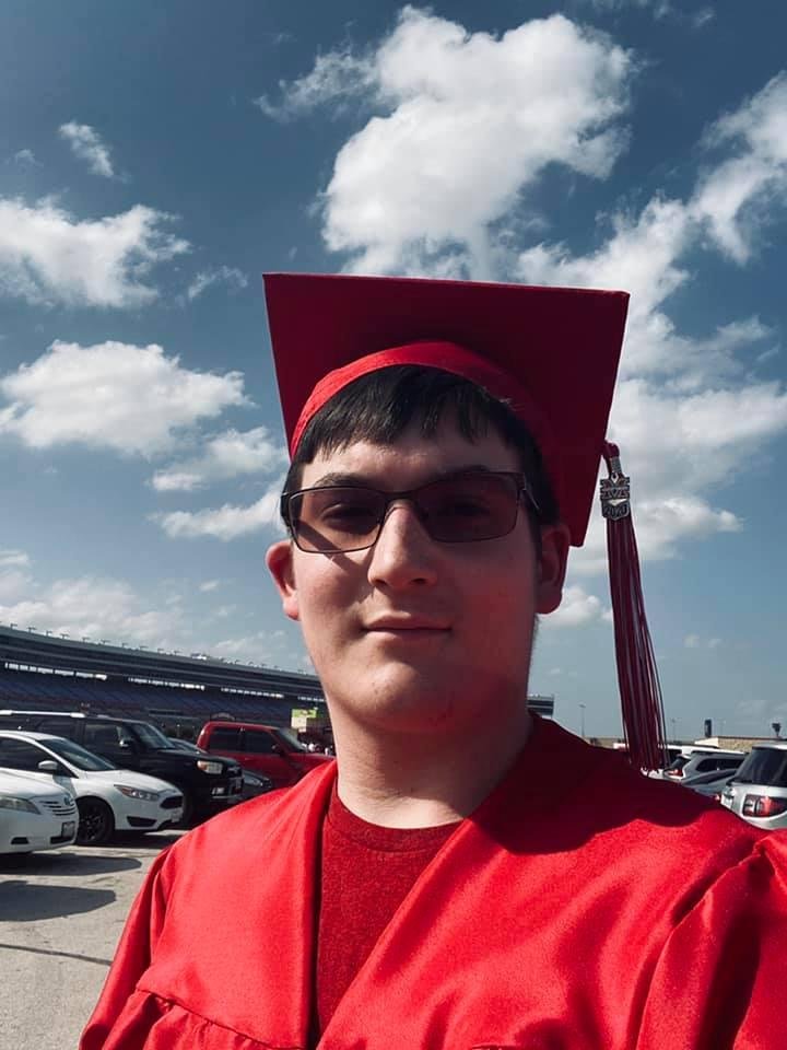 Graduation Texas Motor Speedway Marcus High School class of 2020
Braden Max Ballard