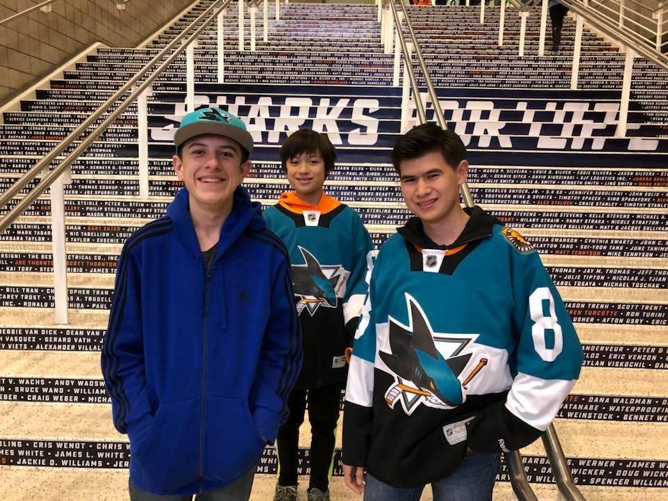 What are the holidays without some hockey!  Go Sharks! Beat LA!!