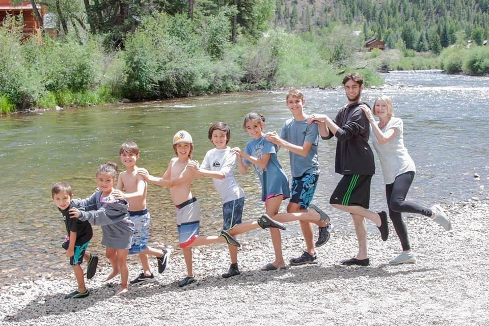 Me with grandkids
