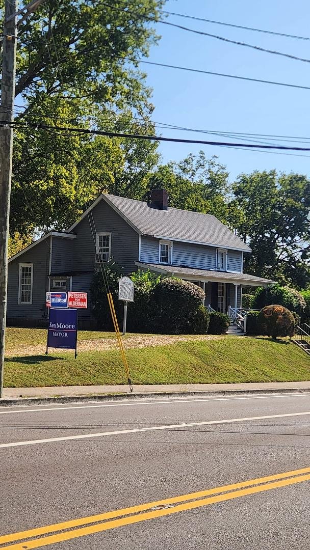 Can anyone explain why as a non-profit the Heritage Foundation can put political signs on their property ? Irregardless of the candidates - would the Heritage Foundation of Williamson County be okay with putting a Trump si
