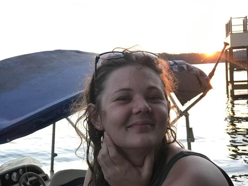An absolutely beautiful picture of a sunset and my very good friend Kimberly! Shows her beauty and how happy she is to be exactly where she is right at this moment!