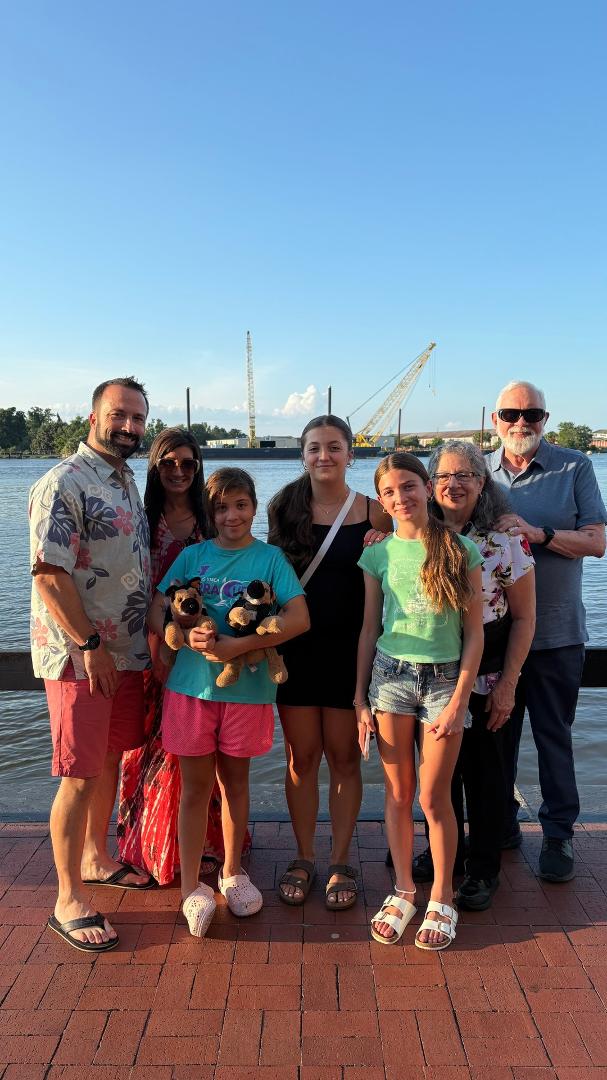 Family time in Savannah, GA