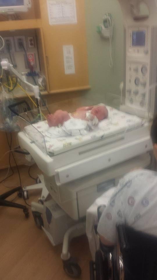 This is Jackson Bennett. On his first day.