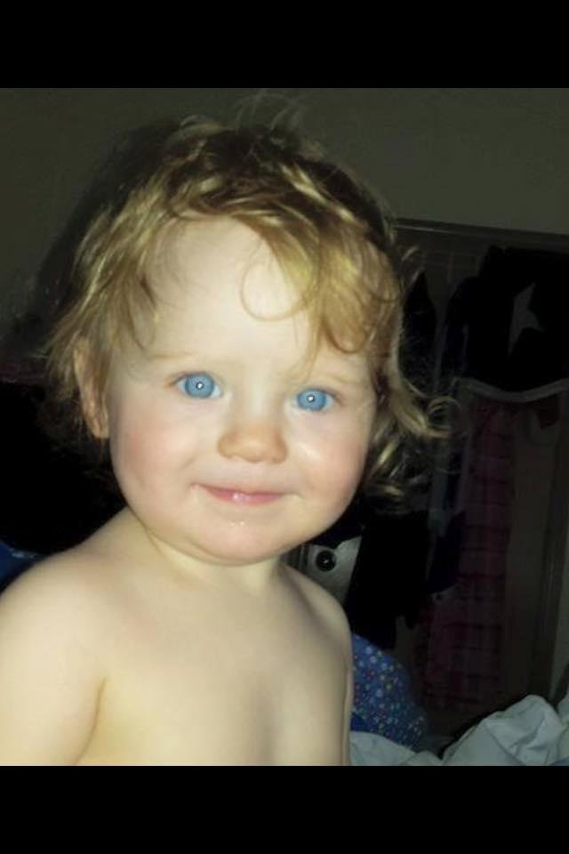 She better learn to be humble, cause she's going to hear it the rest of her life...'your eyes are so pretty.' Savvie, almost one.