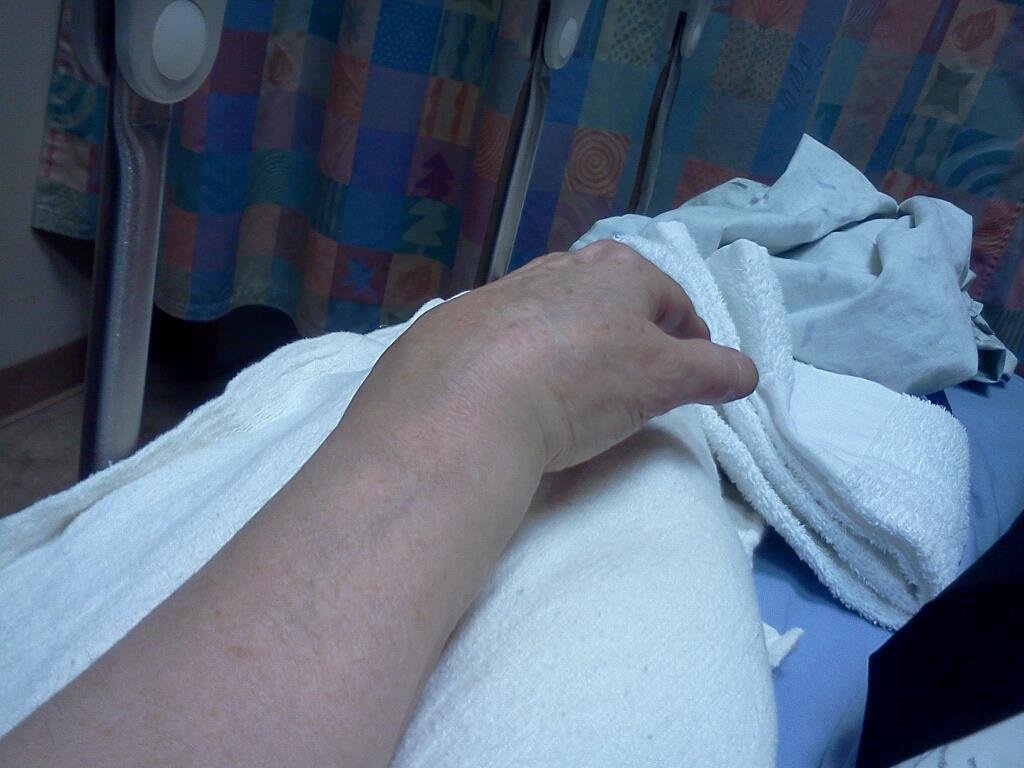 Broke my wrist during my ice dance lesson on Monday, March 5, working by myself trying to improve my exit out of rhumba choctaw. Woe is me here at skyridge emergency room.