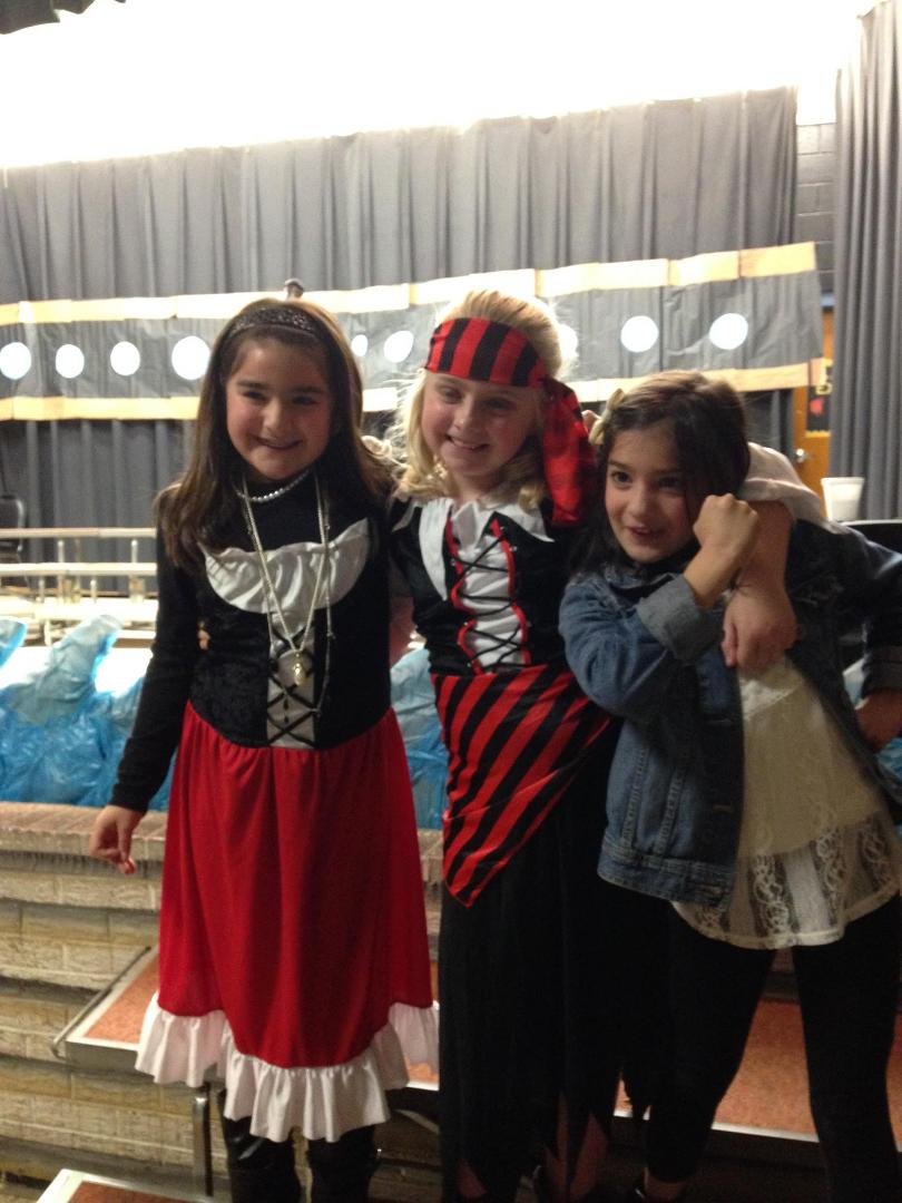 Gramma's little pirate & her friends. School musical.