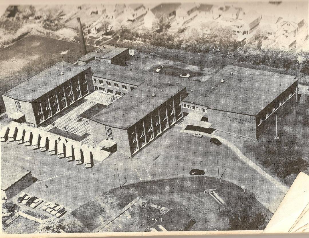 Aerial view of Halifax West Municipal High School