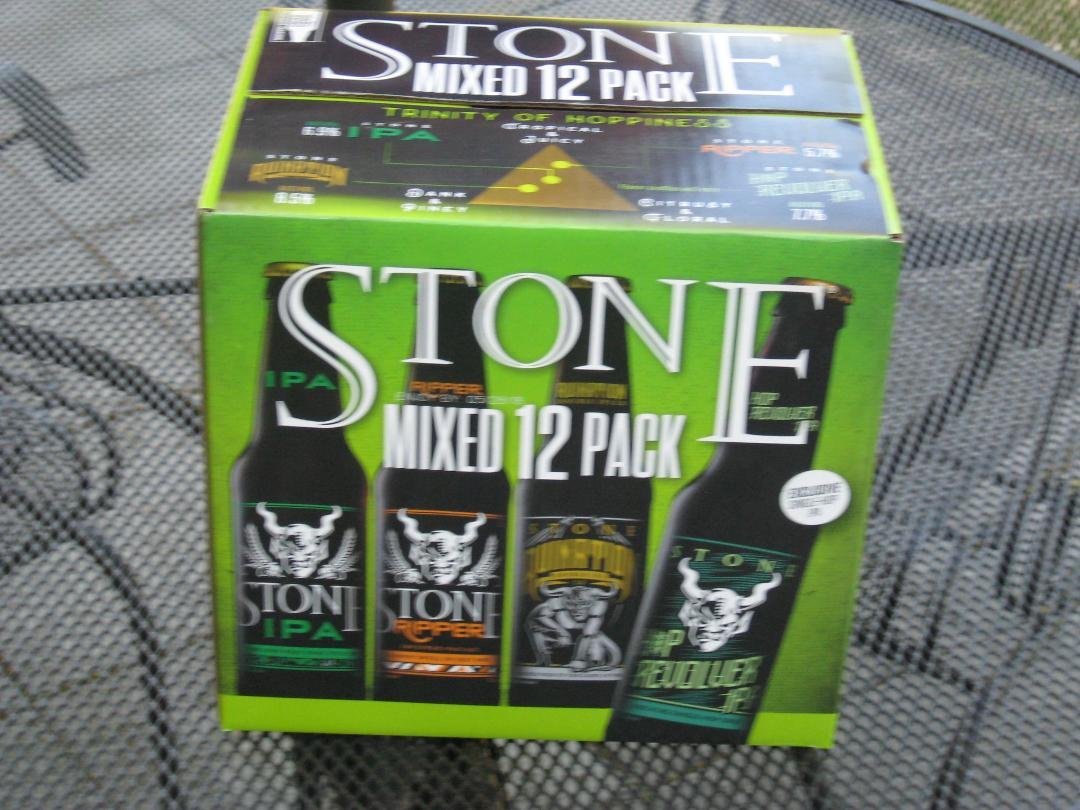 Stone has arrived. Picked this up at the local Harris Teeter.