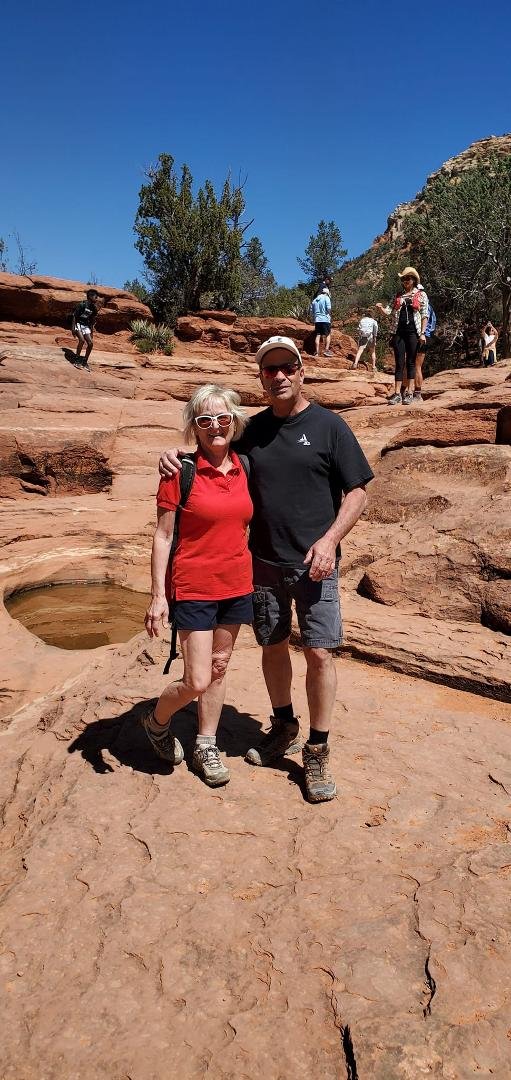 Fun day hiking in Sedona