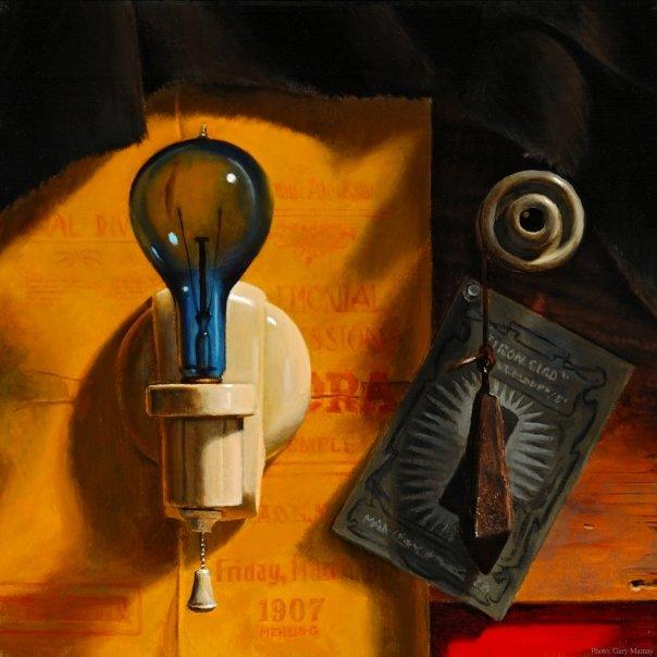 Blue Bulb
Oil on Canvas