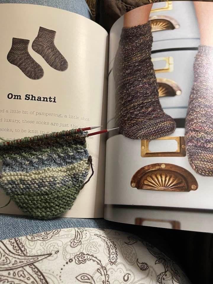 New project….. socks ♥️