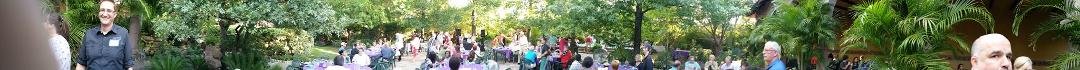Just checking in from Joe T Garcia's. Here with a volunteer appreciation event along with 200 - 300 other volunteers. It is for the leaders of the Alpha Bible Study program here in Fort Worth.