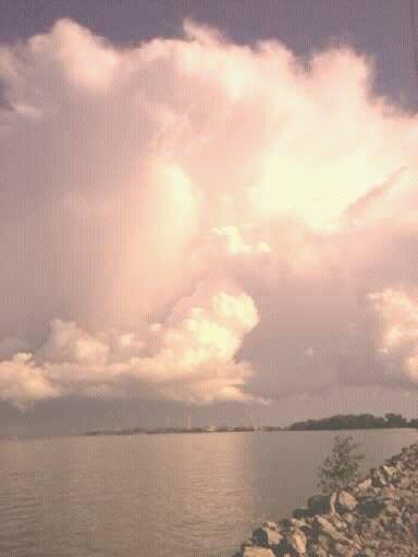 Gerald Scott's album, Storm moving in on Lake Erie