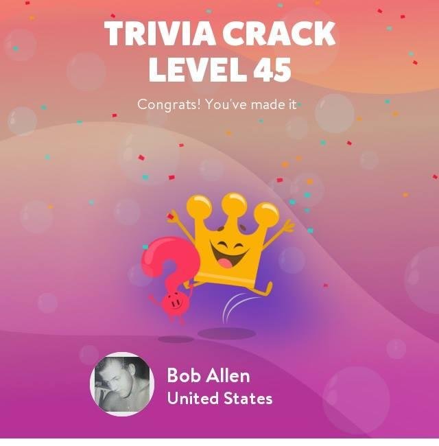 Robert Allen's album, Trivia Crack Photos