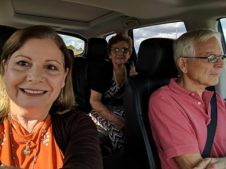 On our way to Orlando to enjoy Thanksgiving lunch with family and friends.
