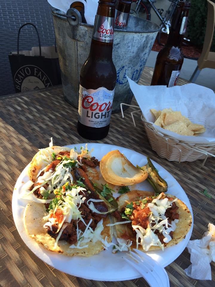 Taco night and bucket of beer in honor of Nick's birthday. He would have 58 today. Here is to you Nickolas cheers.