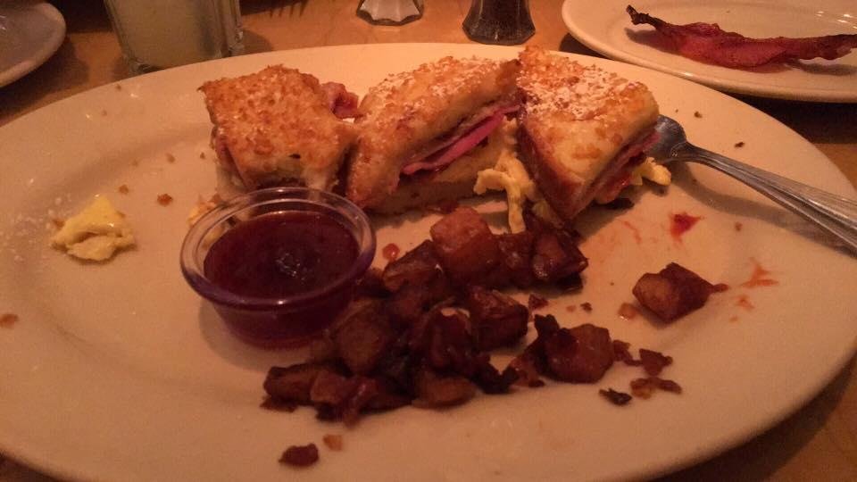 Monte cristo for breakfast