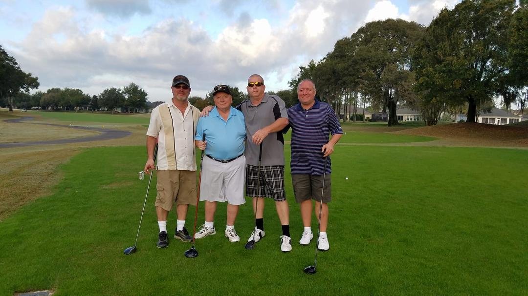 Golfing with the boys