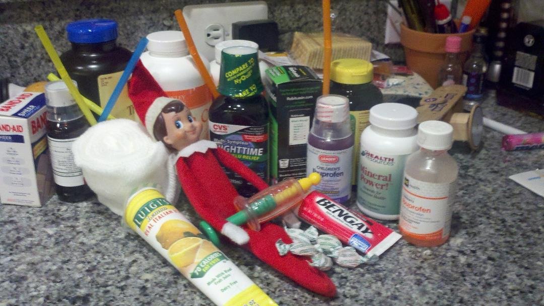 Jr has Strep, and Eddy is pulling out everything to help him feel better