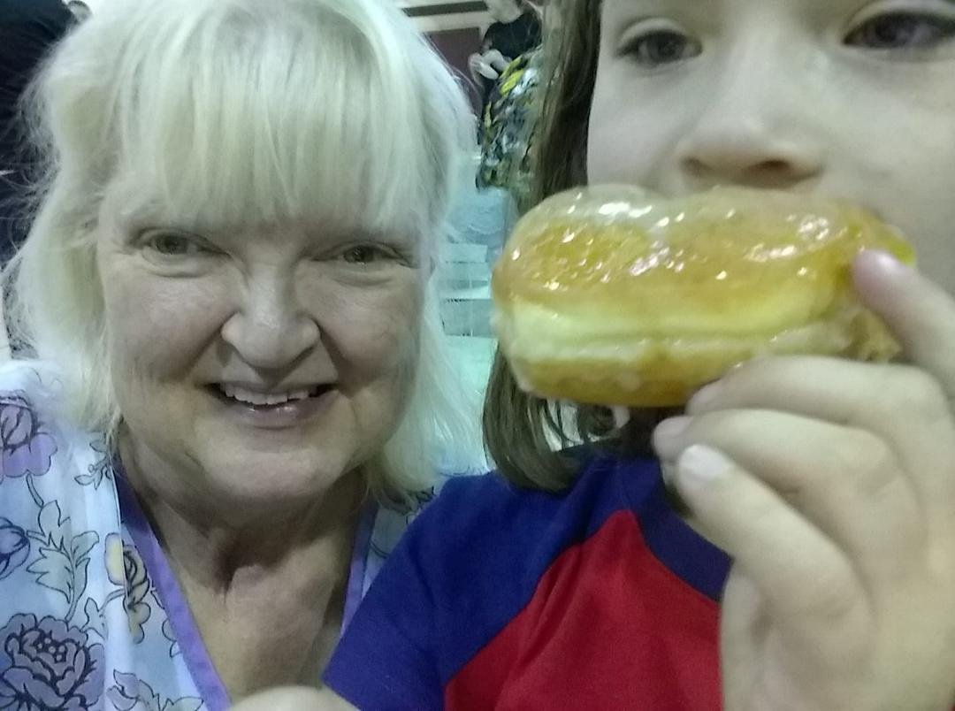 Grandparents Breakfast at Kendall's school 9/6/18