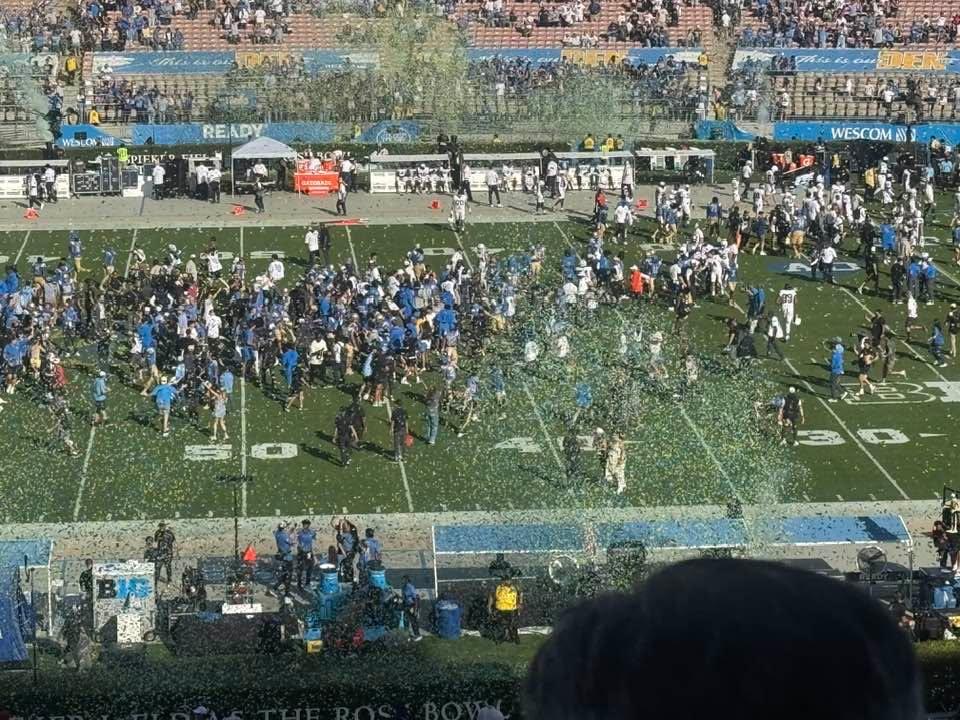 From 0-4 to nearing #7 Penn State 42-37. Unbelievable. GO BRUINS💙💛
