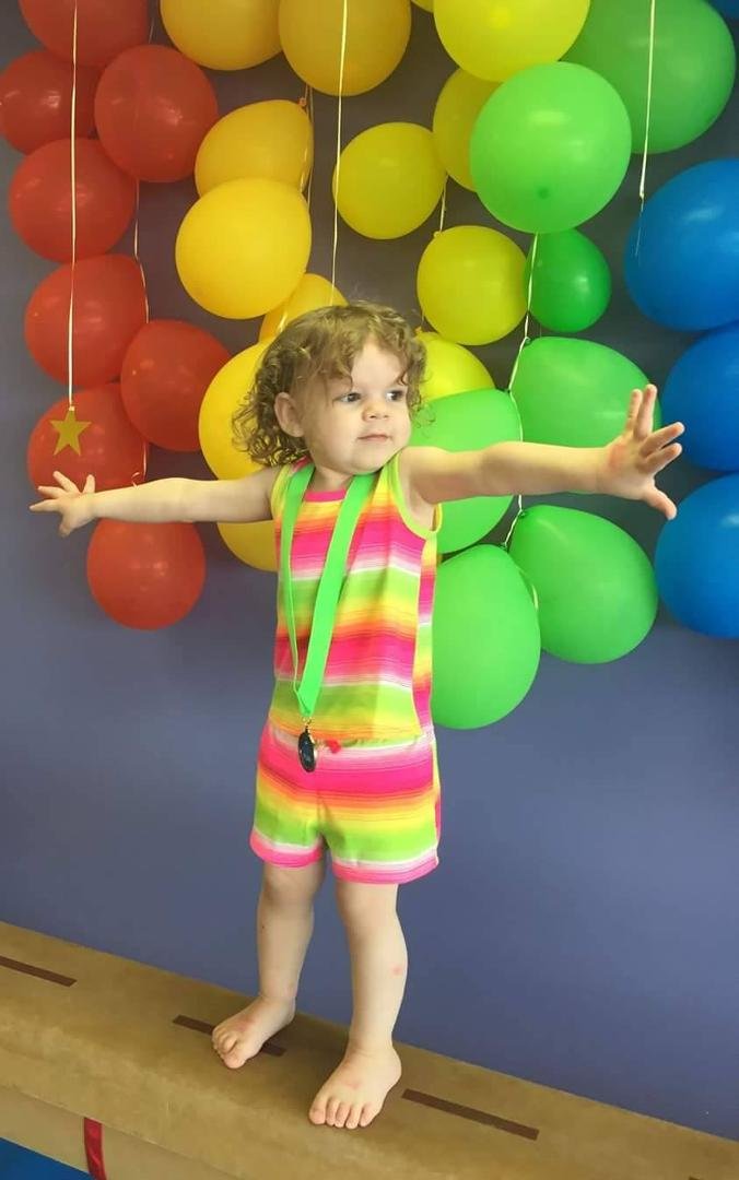 Granddaughter Olivia is getting so big!