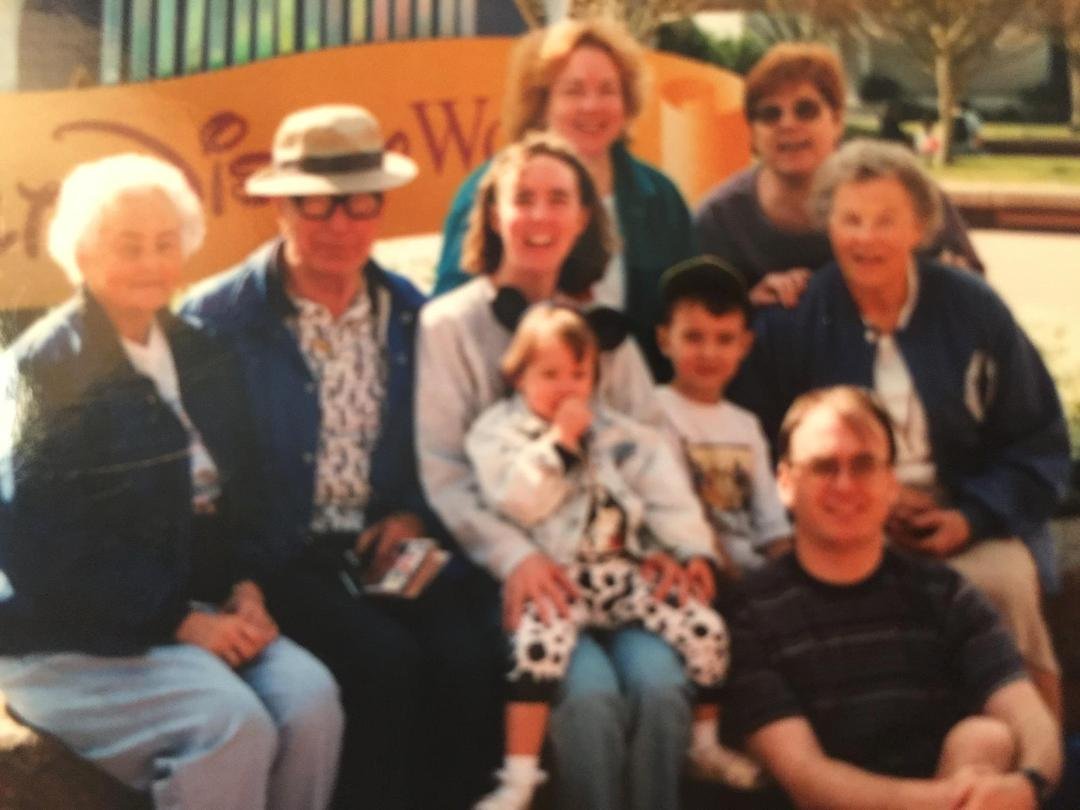 Happy Birthday to my Aunt Nancy (on the left)