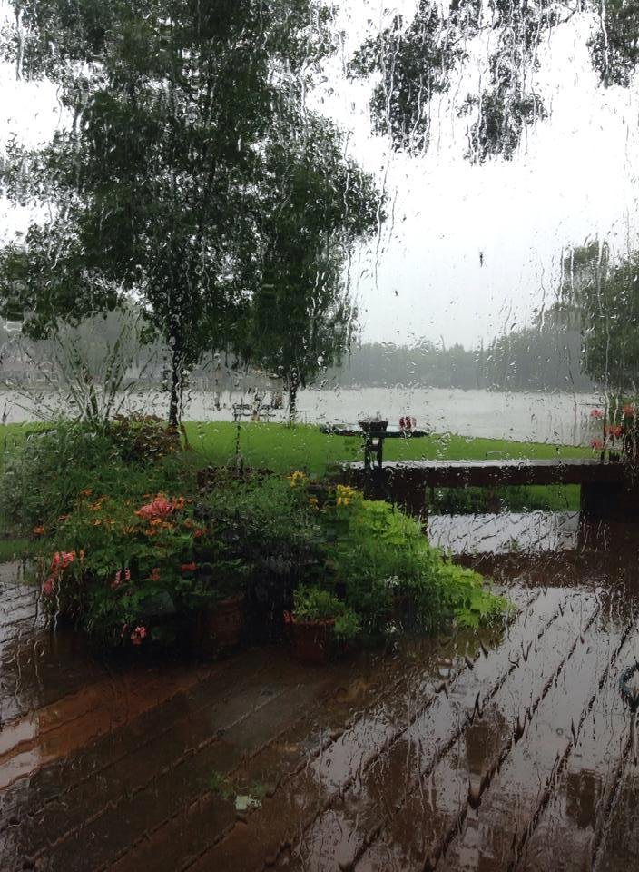 My favorite kind of day. All that's missing is the thunder.