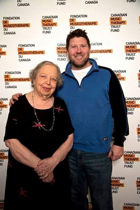 Here is a lovely photo of Fran Herman and Scott Rondeau in 2014....