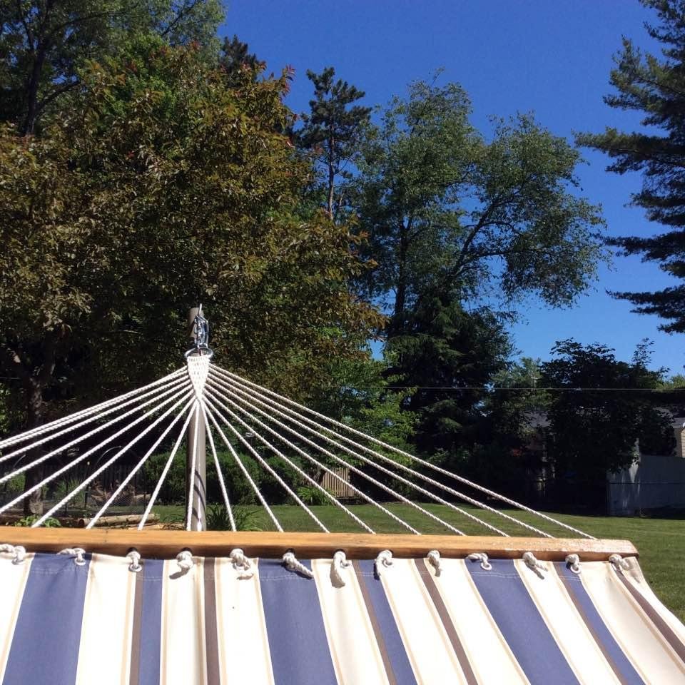 Taking a little break from quilting to enjoy this perfect June day. This month has been so gorgeous.