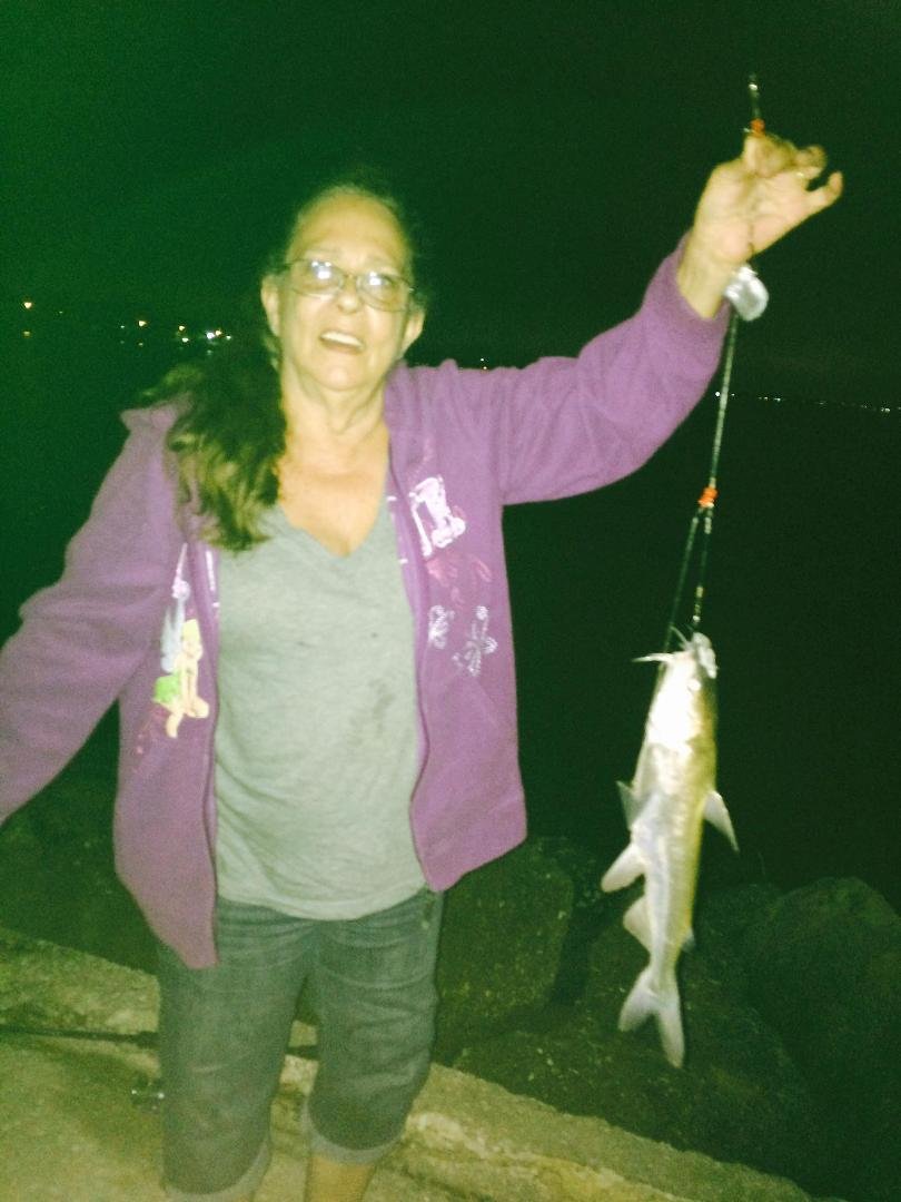 Look what I caught in Florida! Derrec Johnston Natalia Johnston