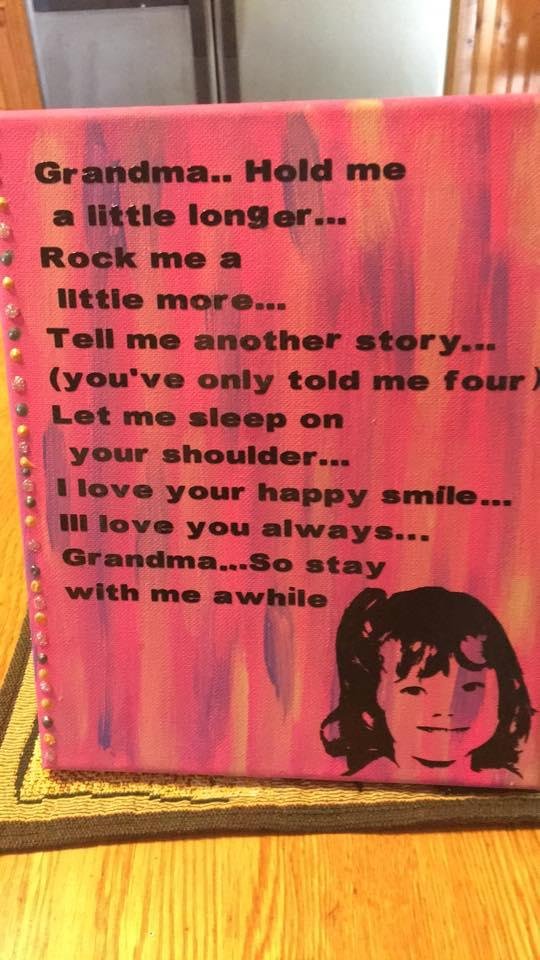From my granddaughter Bre