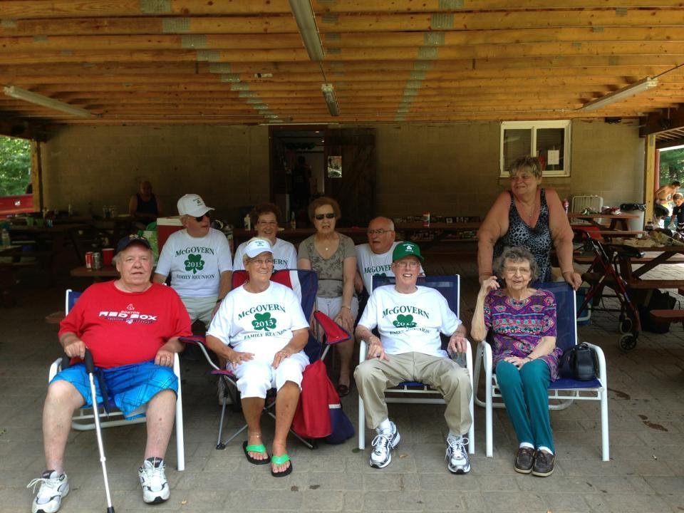 What a fab day at the McGovern family reunion.  Thanks to all who put it together.