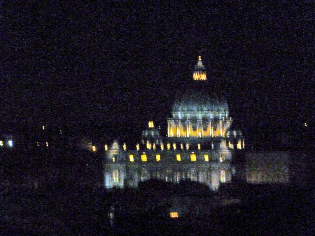 Vatican at night