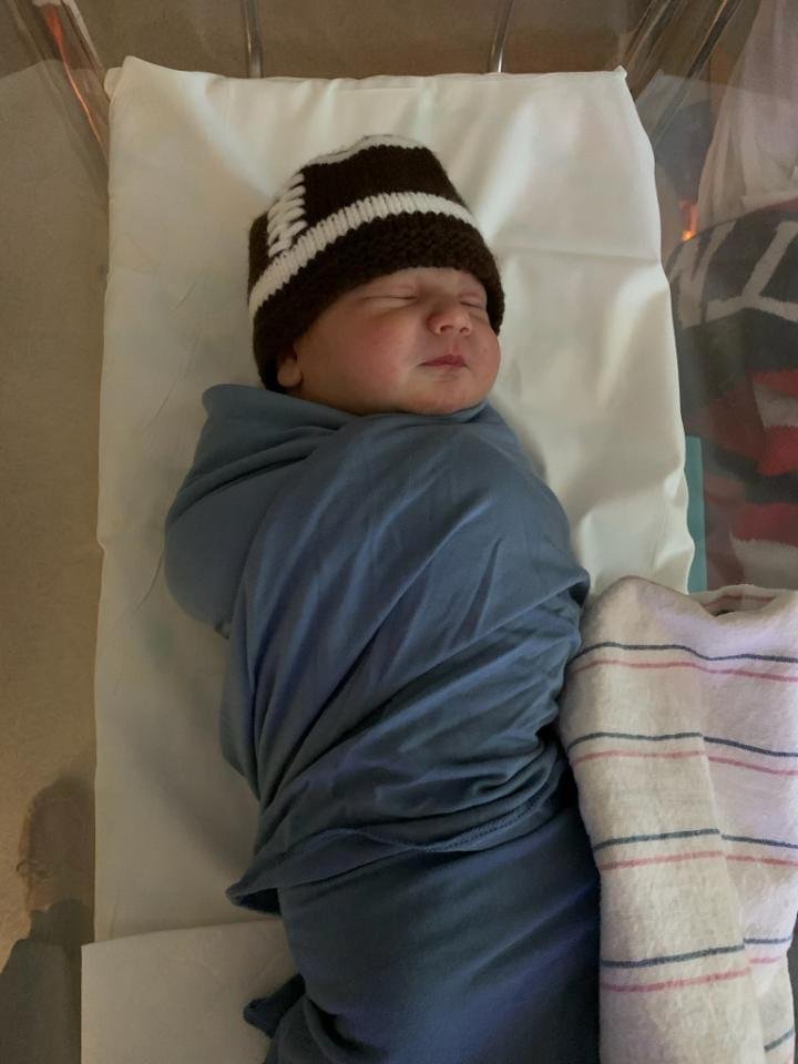 I want to share the birth of my newest Grandson, Jaxson Anthony born 2/13/2020, 8 lbs 11 ounces
