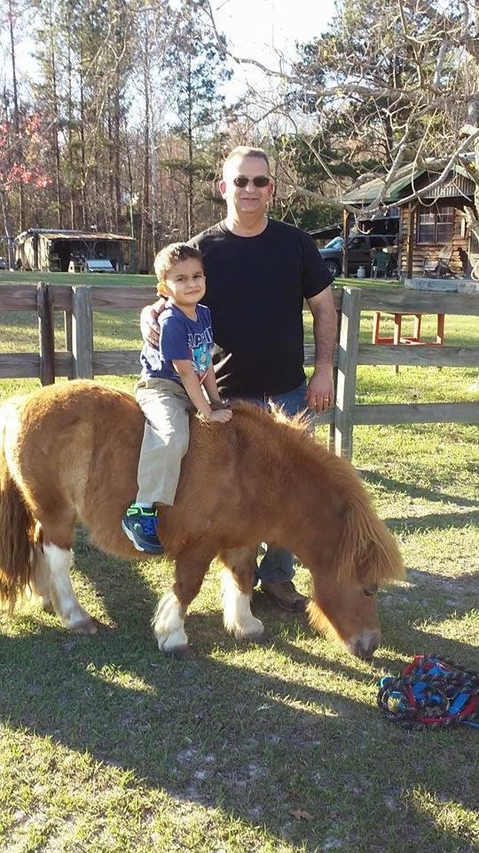 My baby boy, Terry and his baby boy, Terry.
