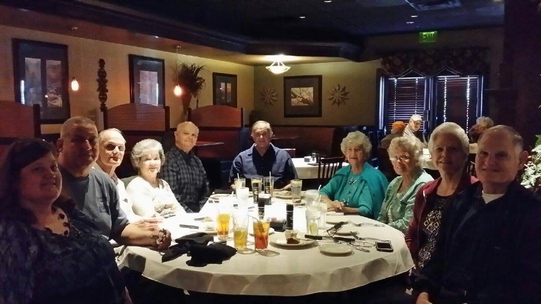 My 4siblings,spouses, friends all together first time few years.