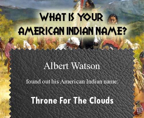 Al Watson's album, What is your Native American name? Photos