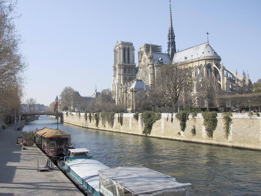 2003 - Beautiful Notre Dame in Paris, France.