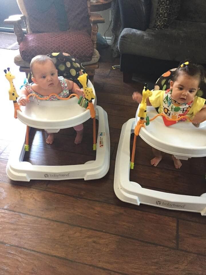 The Twinsies came for a visit!