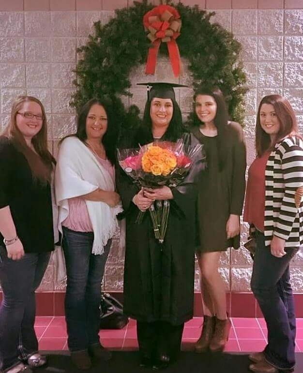 My beautiful baby with her beautiful girls and granddaughter.