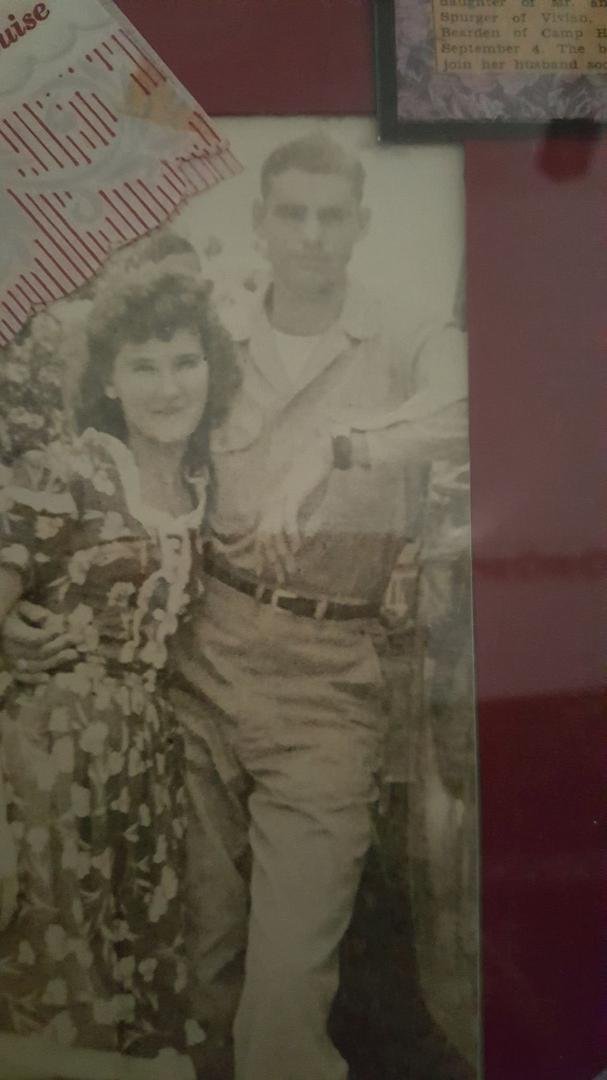 My mom and dad when dad was in WWII.