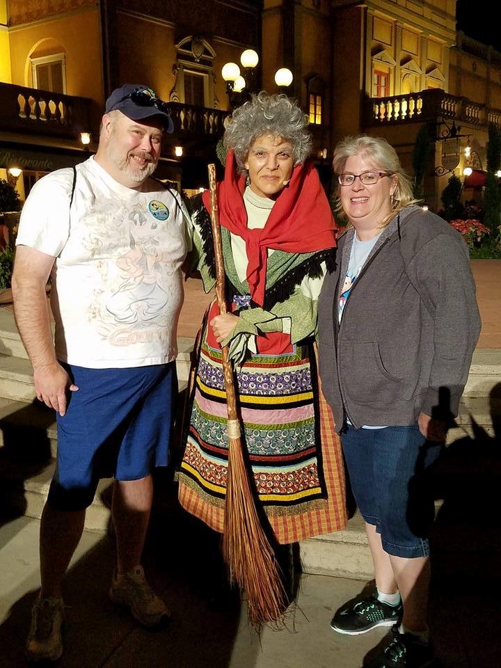 The Italian Santa Claus - LA Befana at Epcot.