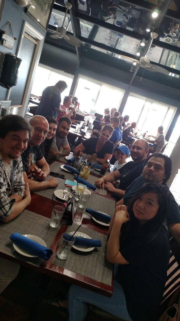 Father's Day at Burlews with the family.