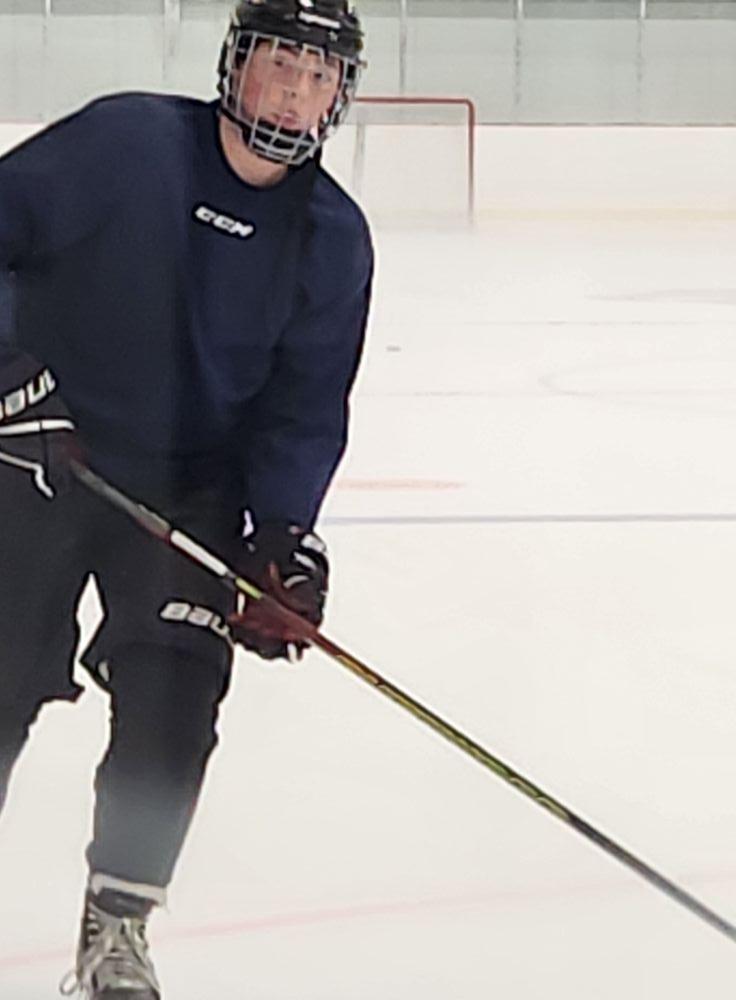 Mikey is back playing hockey. He will play for Northern High this year.