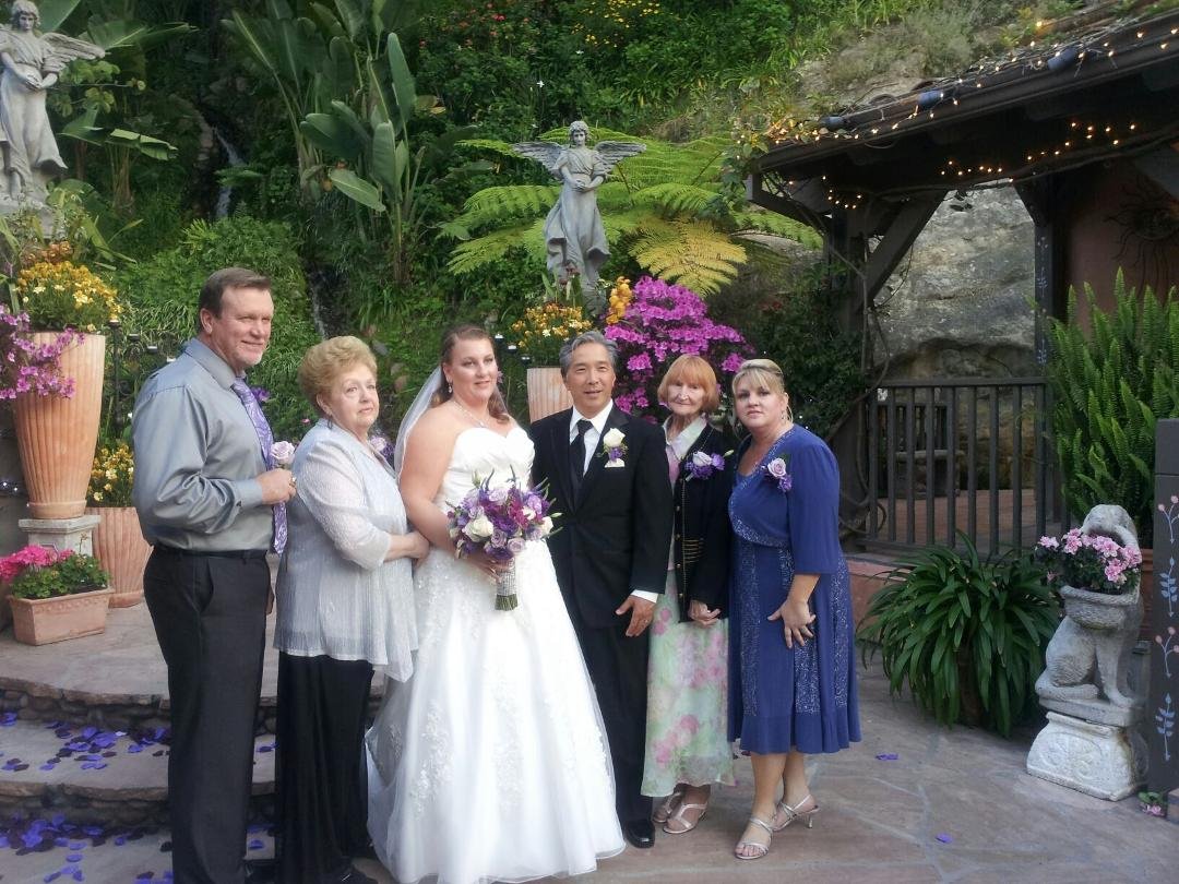At Amber & Carl's Wedding! all I can say is WOW! Beautiful Family!!!