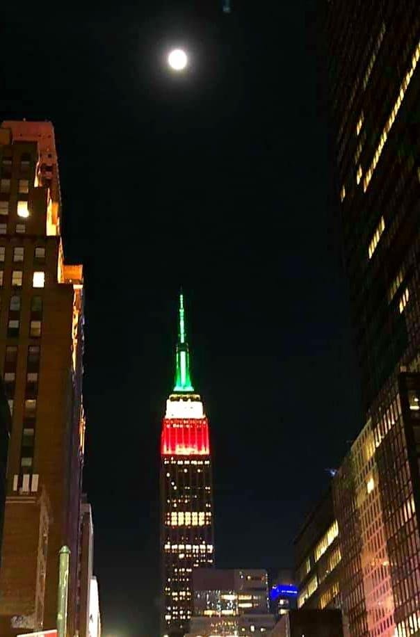 This is how NYC does Columbus Day....