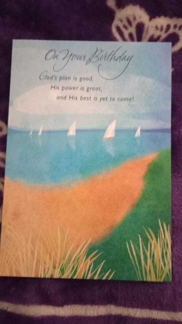 Thank you for the very early Birthday card John Little & Debbie Little & Kids made me smile 😊 God Bless your hole Family !!!